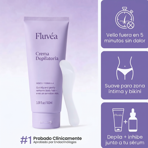 Crema Depilatoria para Zona Íntima Fluvéa